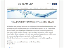 Tablet Screenshot of ds-teamusa.com